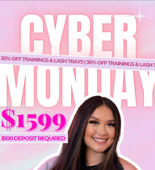 CYBER MONDAY LASH TRAINING SALE